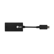 노트북 USB-C 타입 기가 LAN 젠더 (블랙) (EAD64046002) 썸네일이미지 0