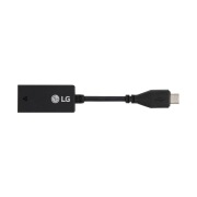 노트북 USB-C 타입 LAN 젠더 (블랙) (EAD64185904) 썸네일이미지 0