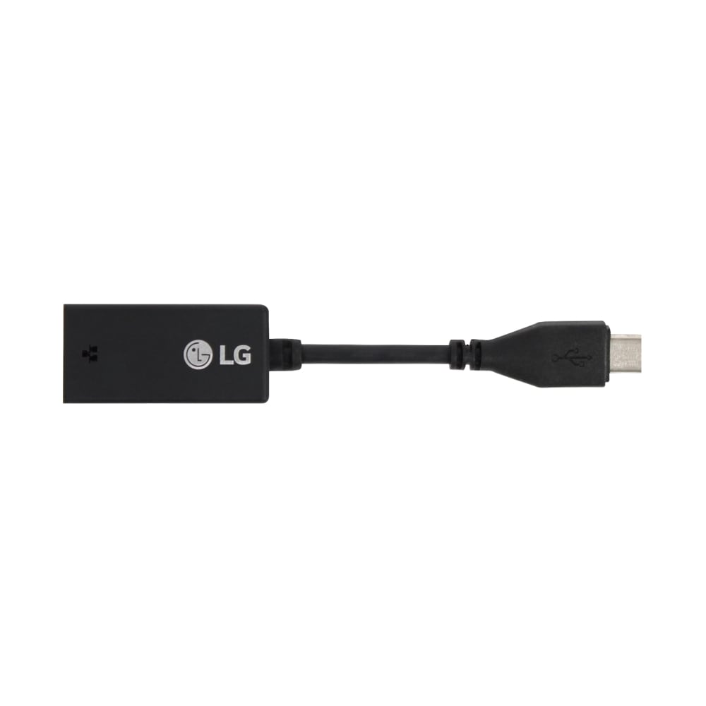 노트북 USB-C 타입 LAN 젠더 (블랙) (EAD64185906) 메인이미지 0