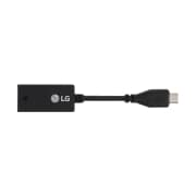 노트북 USB-C 타입 LAN 젠더 (블랙) (EAD64185906) 썸네일이미지 0