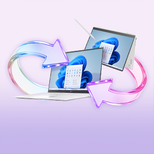 그램 2대와 화살표 배치 이미지