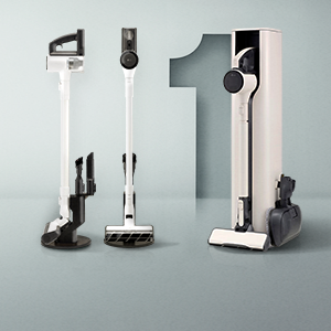 LG 코드제로 무선청소기 3대 배치